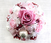 お色直しのブーケ・プリザーブドフラワー